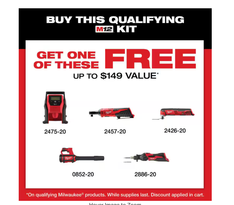 M12 FUEL 12-Volt Lithium-Ion Brushless Cordless Hammer Drill and Impact Driver Combo Kit w/2 Batteries and Bag (2-Tool)